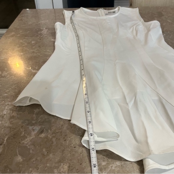 DO+BE off white sleeveless top size small - Picture 10 of 10